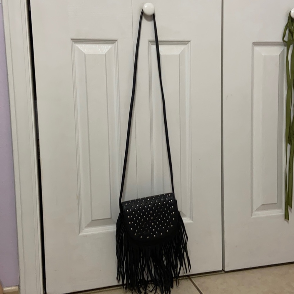Fringe purse